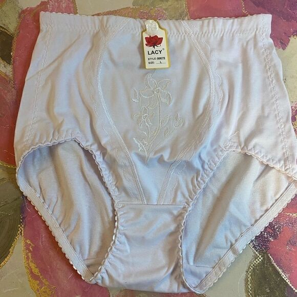 Lacy assorted embroidery design print Underwear L - Picture 16 of 16